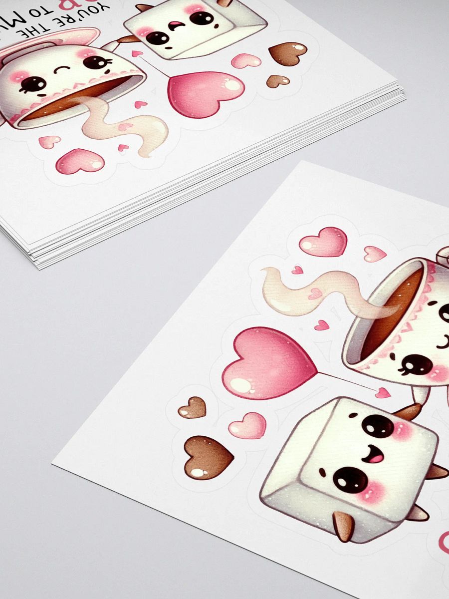 You are the Sugar to my Tea Cut Stickers product image (4)