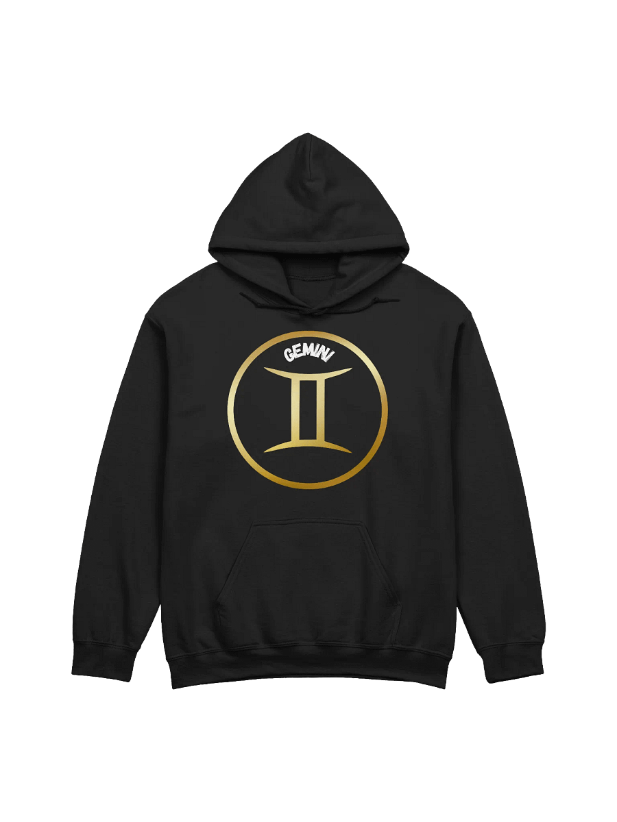 Gemini Symbol Gold Circle Hoodie product image (9)