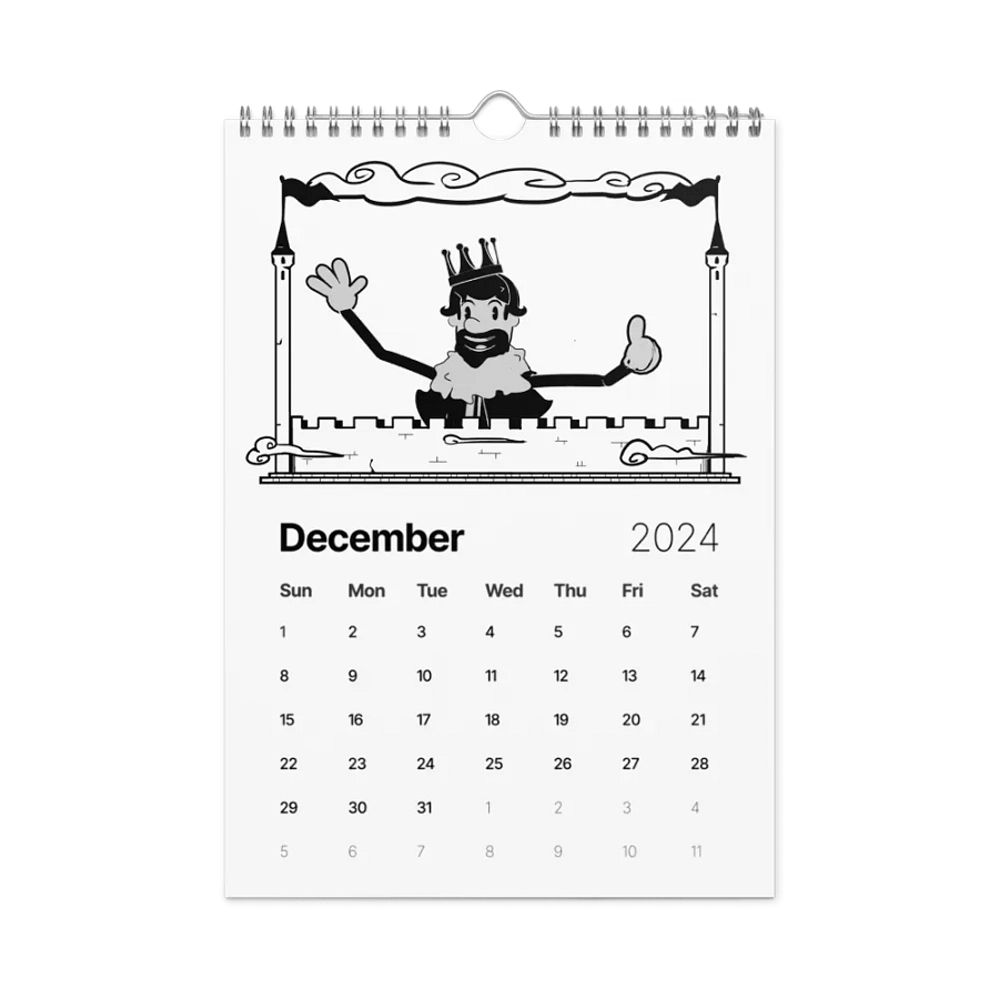 King Through The Ages Wall Calendar product image (4)