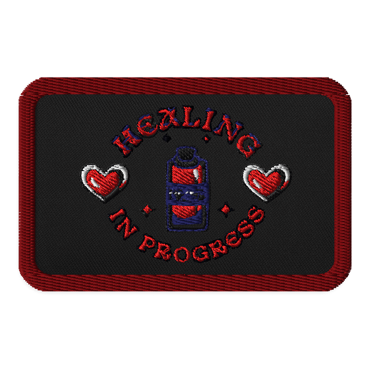 Healing In Progress Embroidered Patches product image (1)