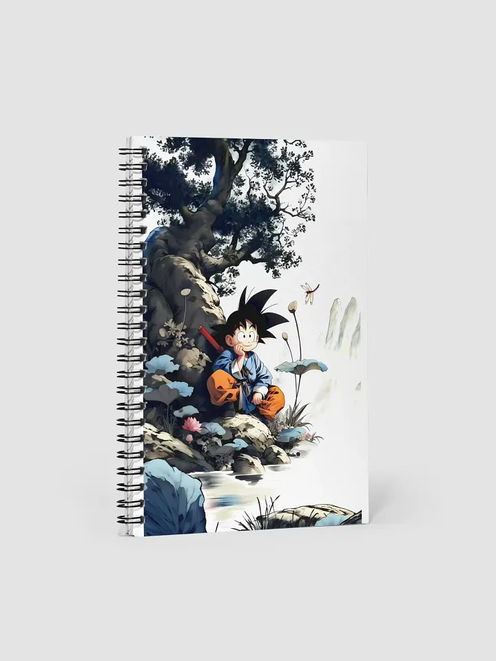 Tranquil Pond Dreams Spiral Notebook product image (1)