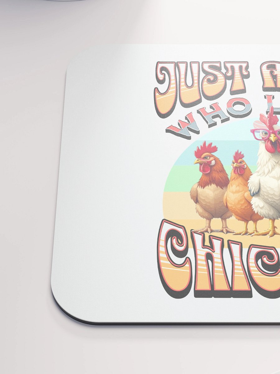 Just A Girl Who Loves Chickens Charming Mouse Pad product image (6)