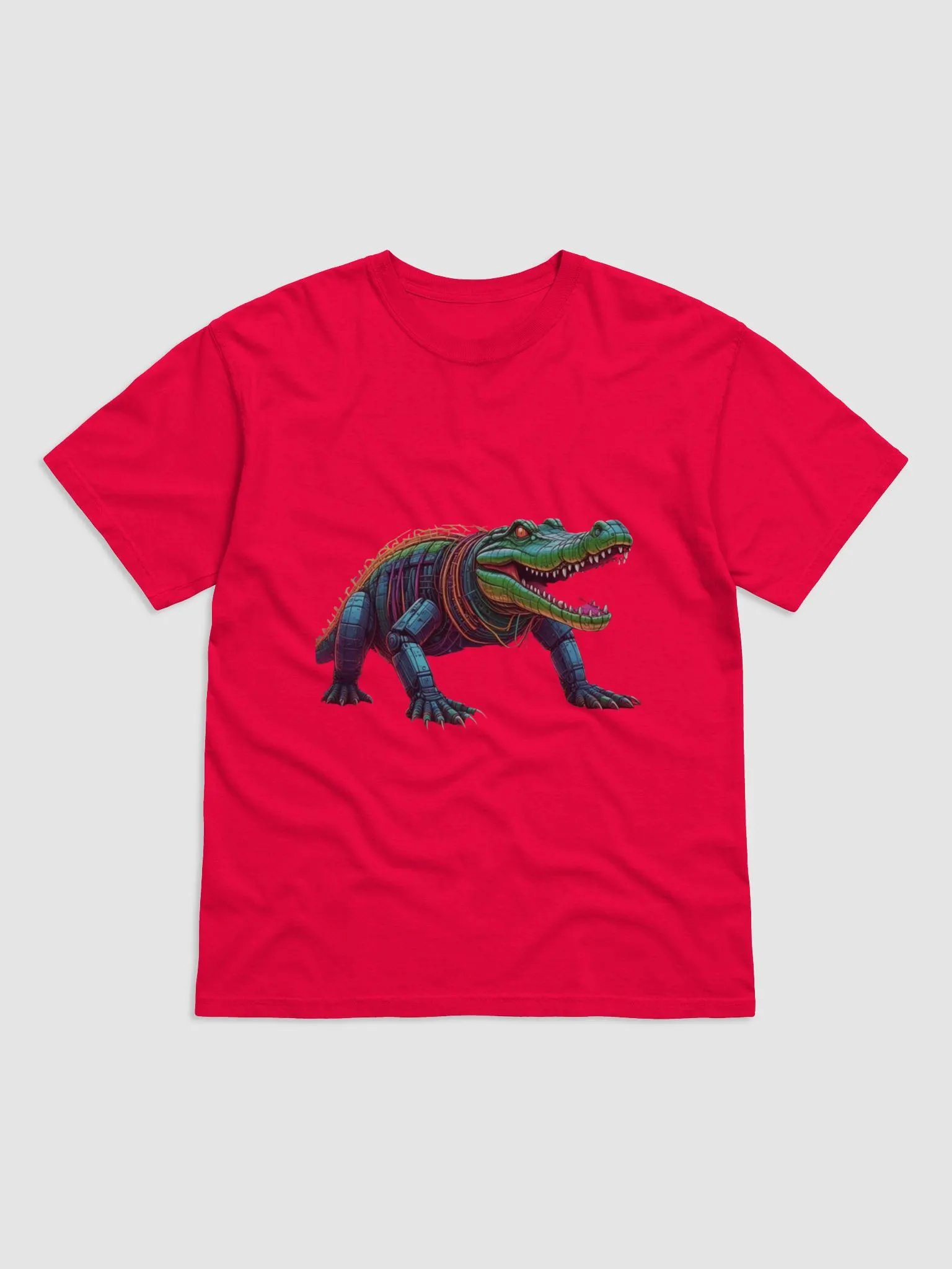 Crocodile Robot T Shirt product image (73)