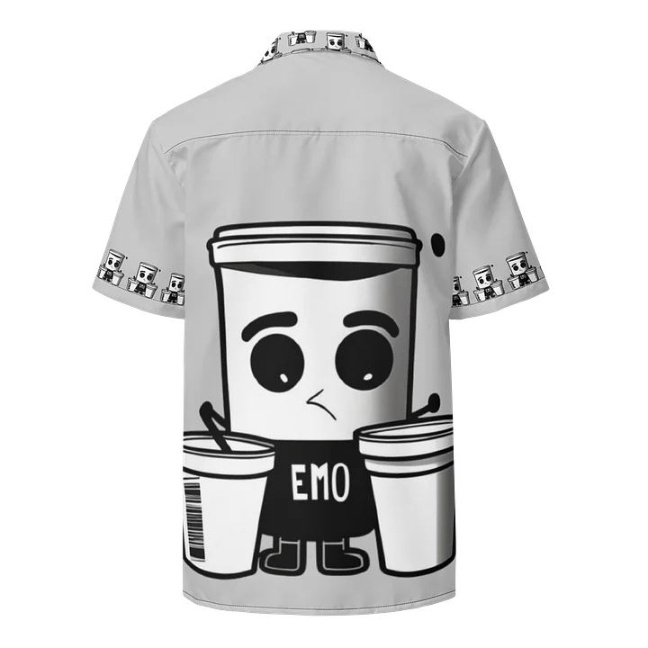 Robotic Cup Hawaiian Shirt product image (2)