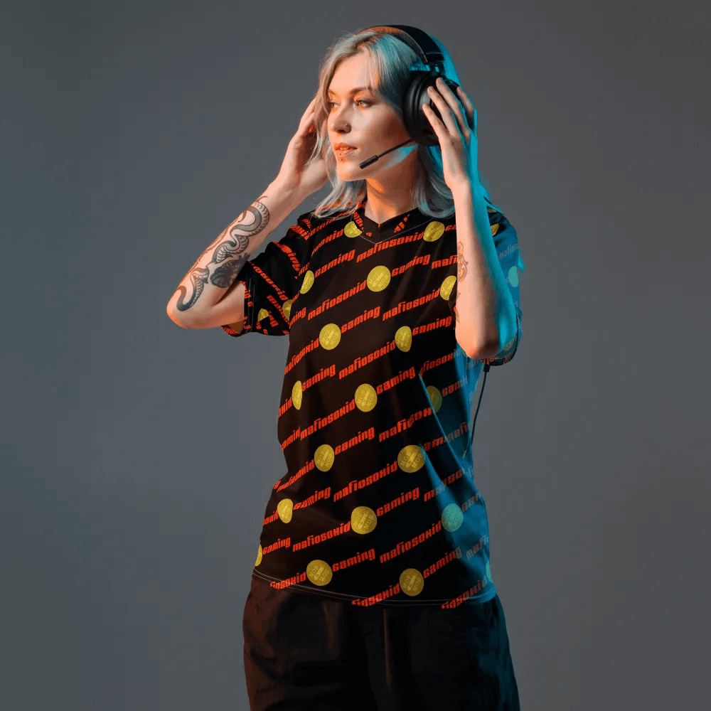 MafiosoKid Sports V-Neck Shirt product image (12)