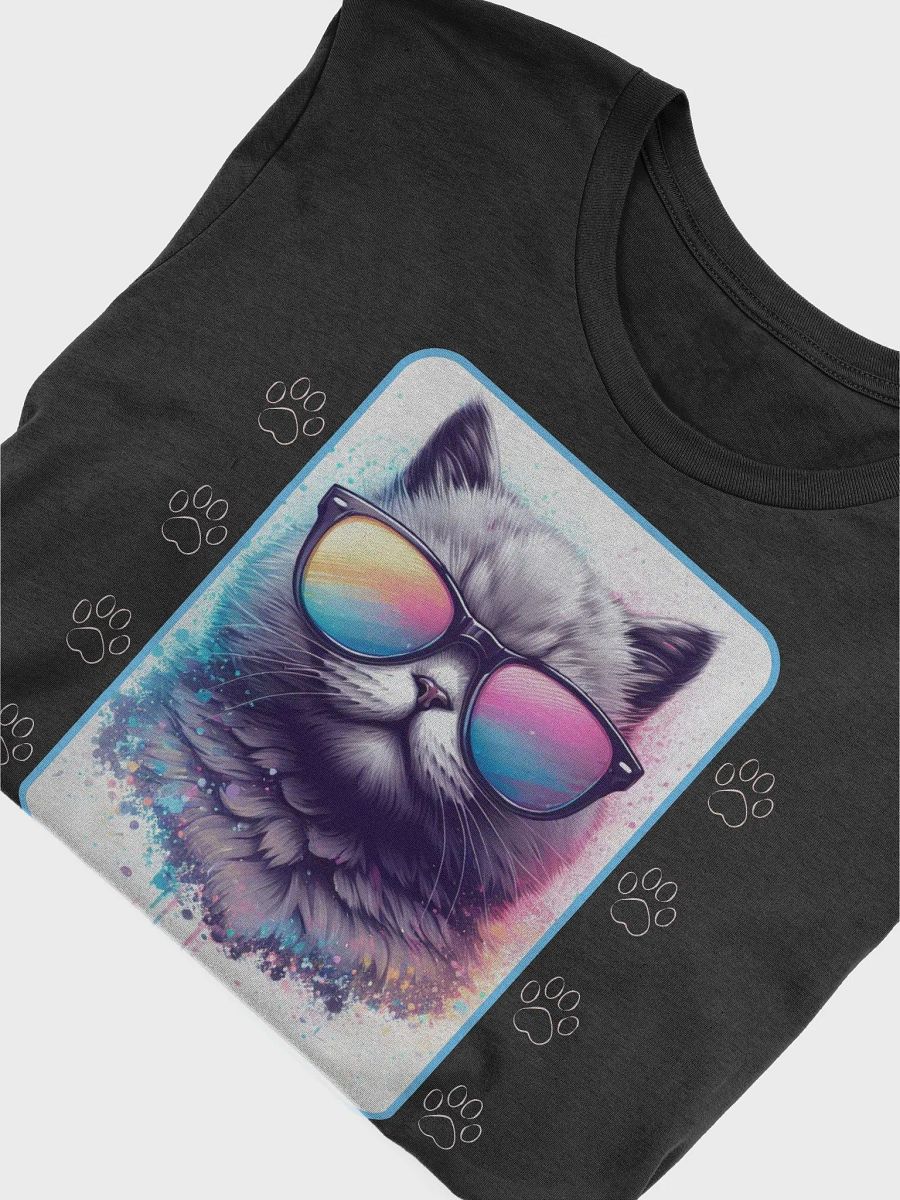 Sassy Cat , Cool Shades-Bella+Canvas Supersoft T-Shirt product image (5)