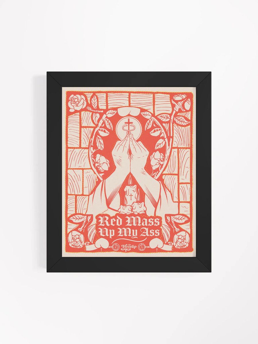 Red Mass 8x10 framed poster product image (10)