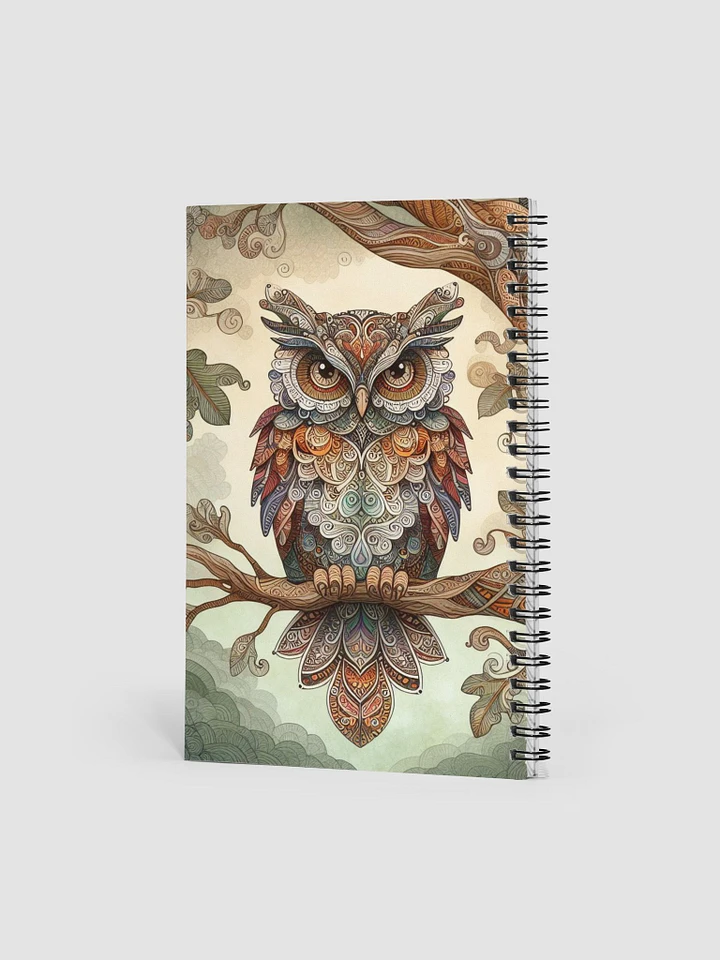 Whimsical Owl Dreams Spiral Notebook product image (2)