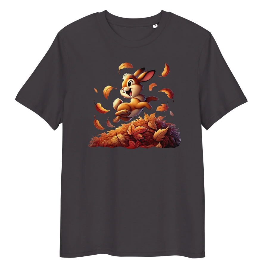 Autumn Leaves Bunny Organic Unisex T-Shirt product image (187)