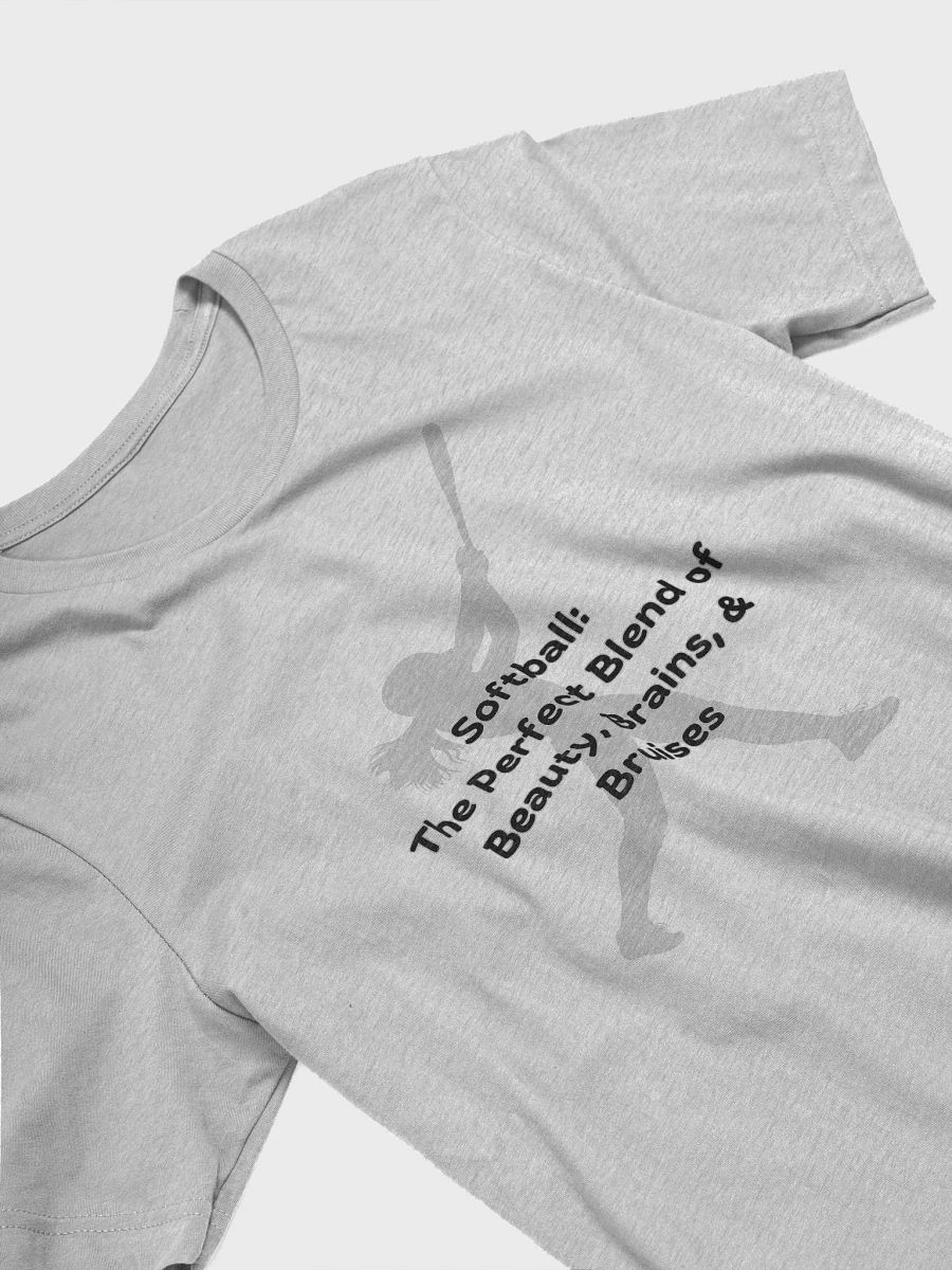 Beauty Brains and Bruises Softball Tee product image (26)