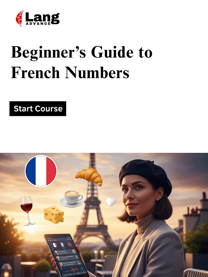 A Beginner's Guide to French Numbers Speak with Ease product image (1)