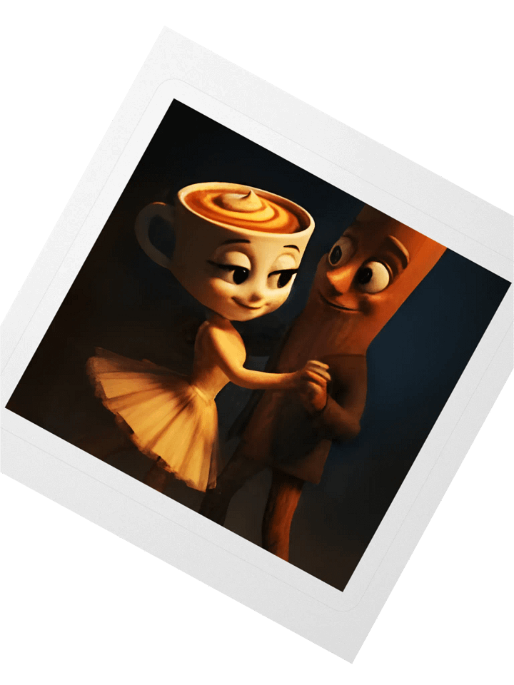 Ballerina Cappuccina Tung Sahur Sticker product image (2)