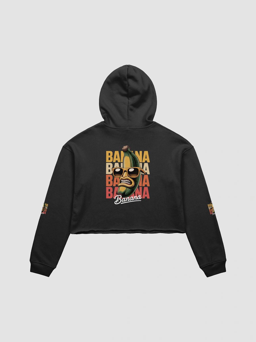 Cool Banana Vibes Crop Hoodie product image (8)