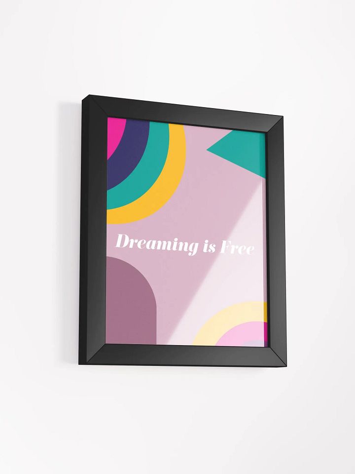 Dreaming Is Free Desk Art product image (6)