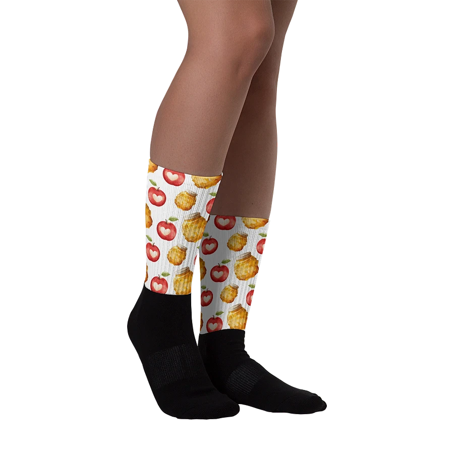 Rosh Hashanah Socks - Honey & Apple product image (2)