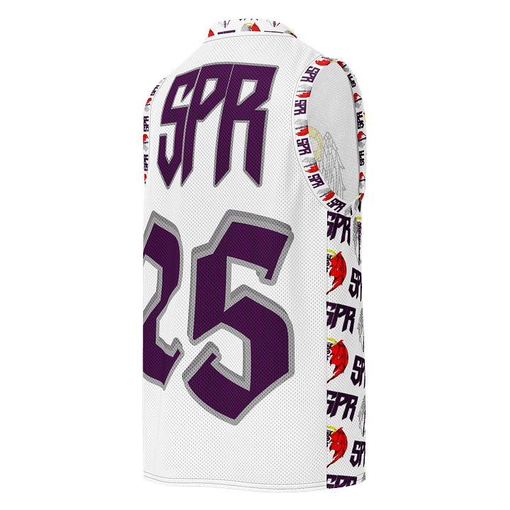 METHODIUS Basketball Jersey (White) product image (2)