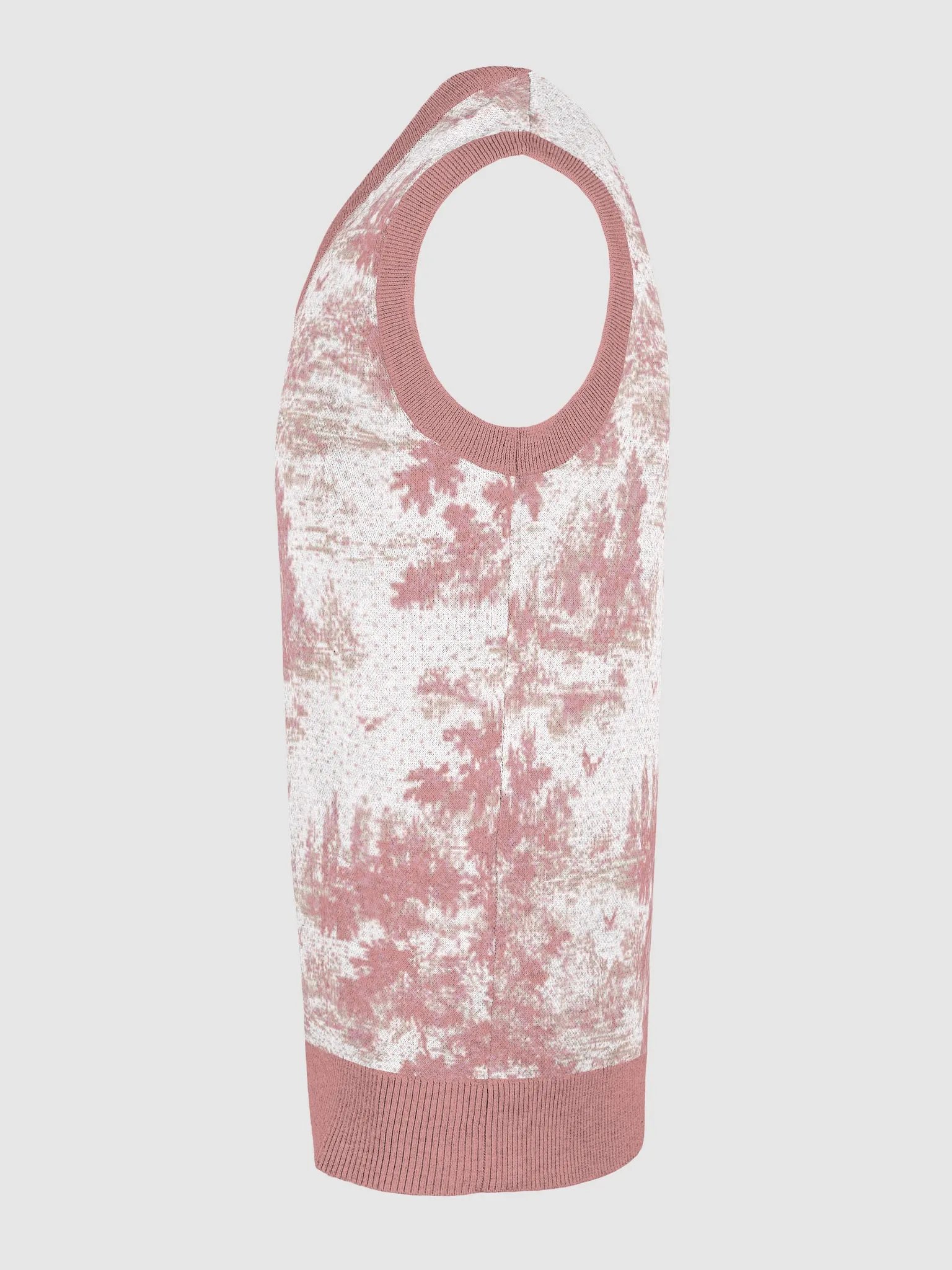 Nature's Embrace Knitted V-Neck Vest product image (6)