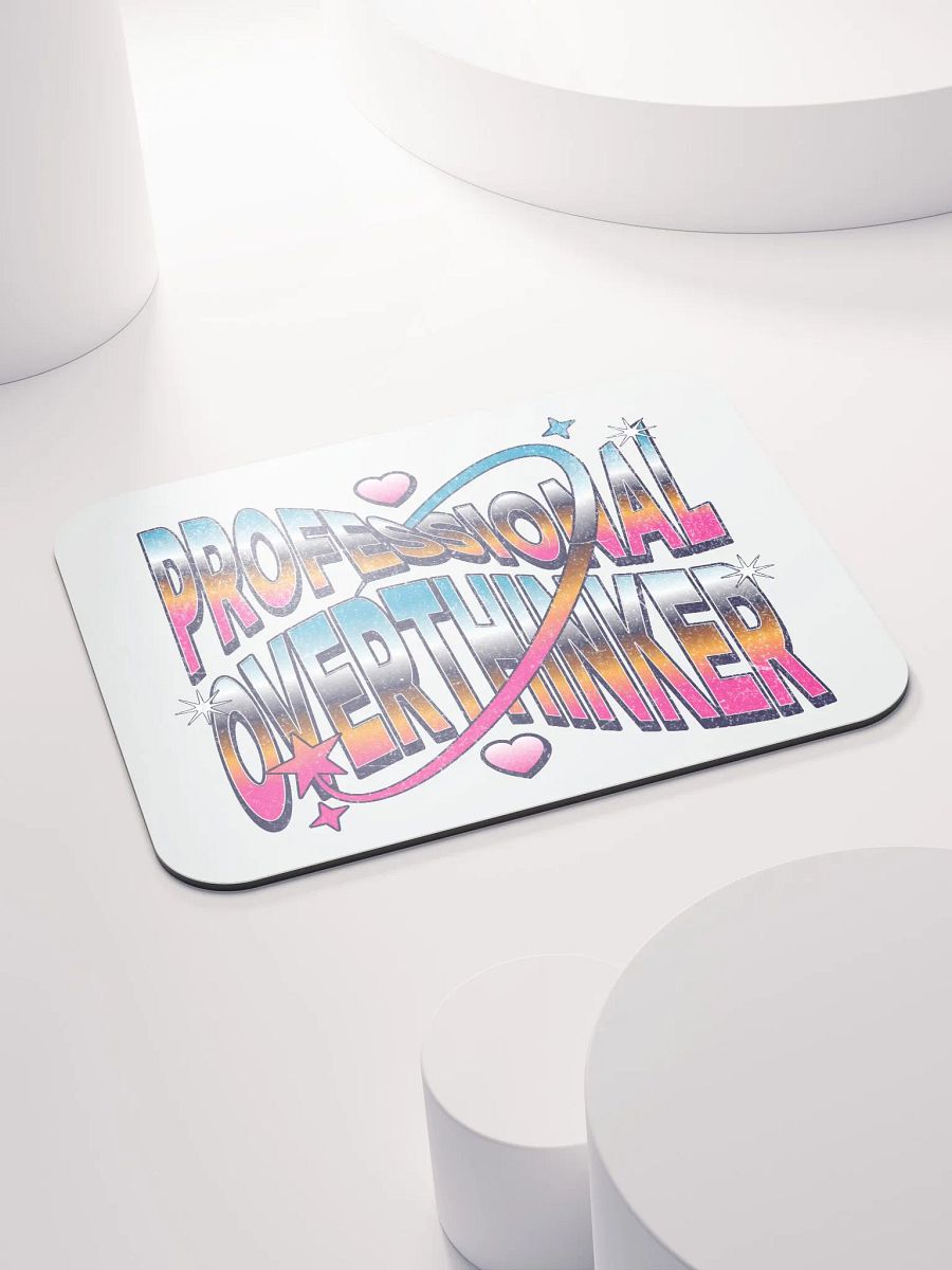 Professional Overthinker Orbiting Thoughts Mouse Pad product image (4)
