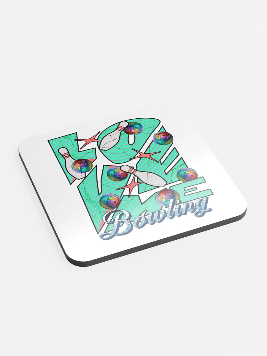 Love Me Bowling Strikes Coaster Set product image (3)