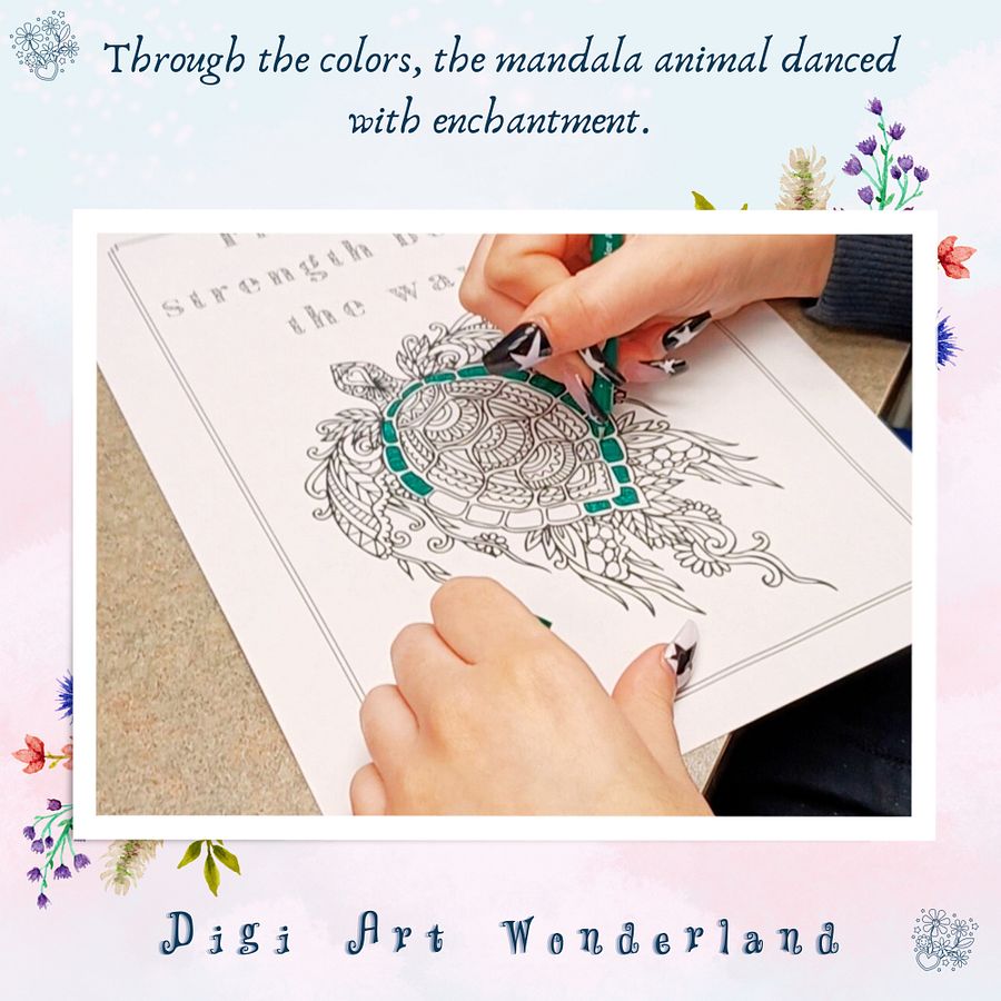 Animal Mandala Coloring Book product image (4)