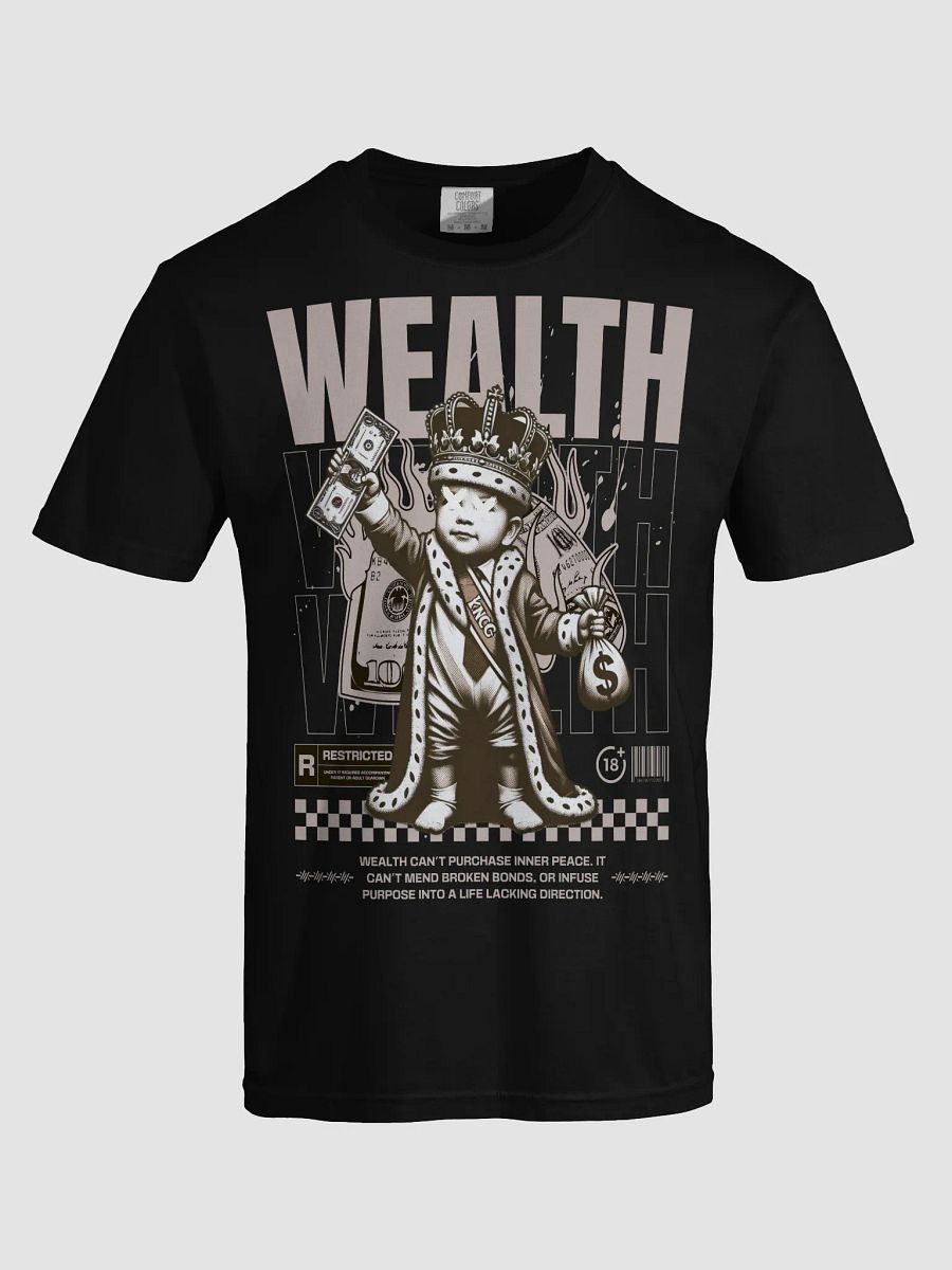King of Wealth Heavyweight Tee product image (51)