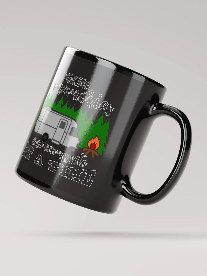 Campsite Memories Black Coffee Mug product image (4)