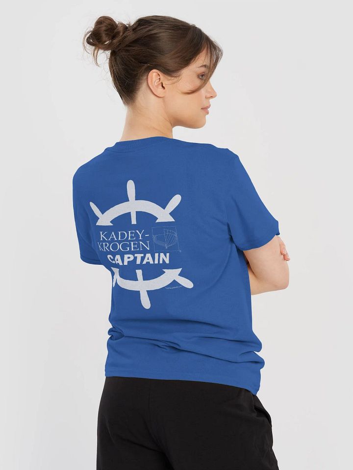 Kadey-Krogen Captain - T-Shirt - Dark Shirt w/White Logo product image (1)