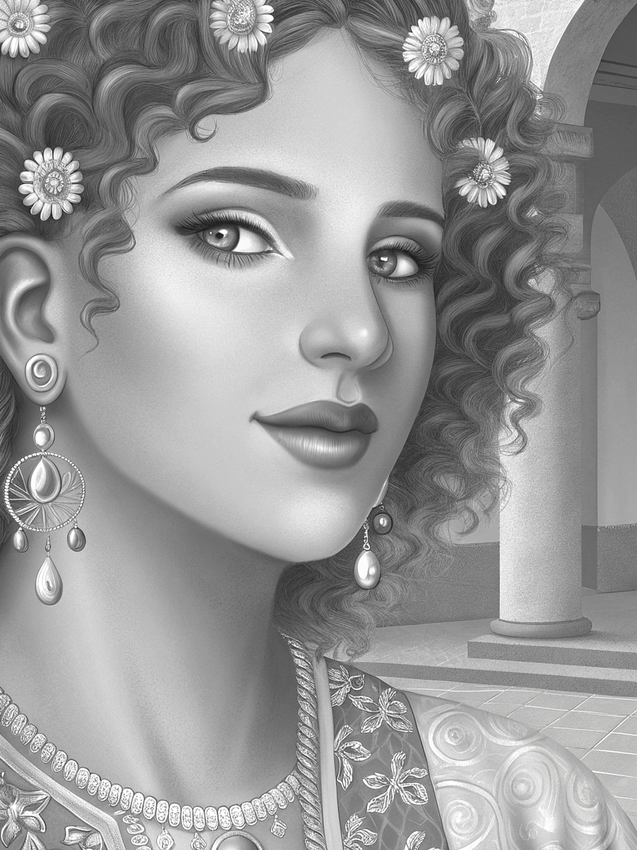 Grace and Strength The Beauty of African Women in Art - Moroccan Goddess product image (5)