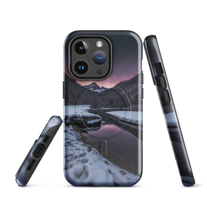MagSafe® Tough Case for iPhone – Ethereal Winter Glow product image (3)