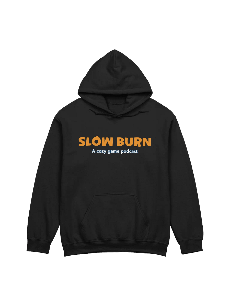 Slow Burn Logo Hoodie - Orange Text product image (2)