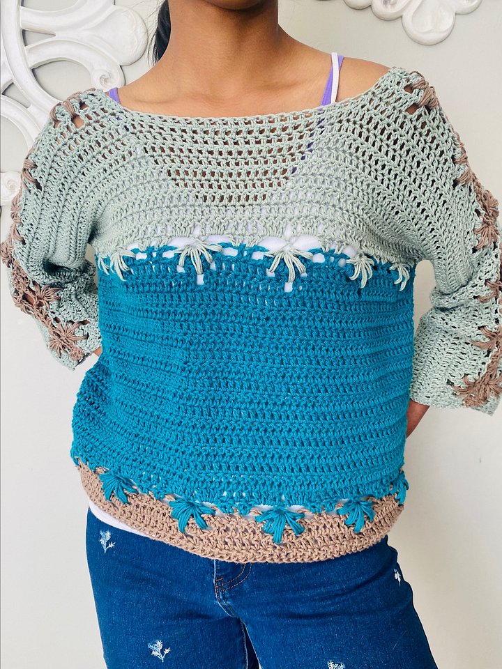 Crochet Top EDS Written Pattern product image (1)