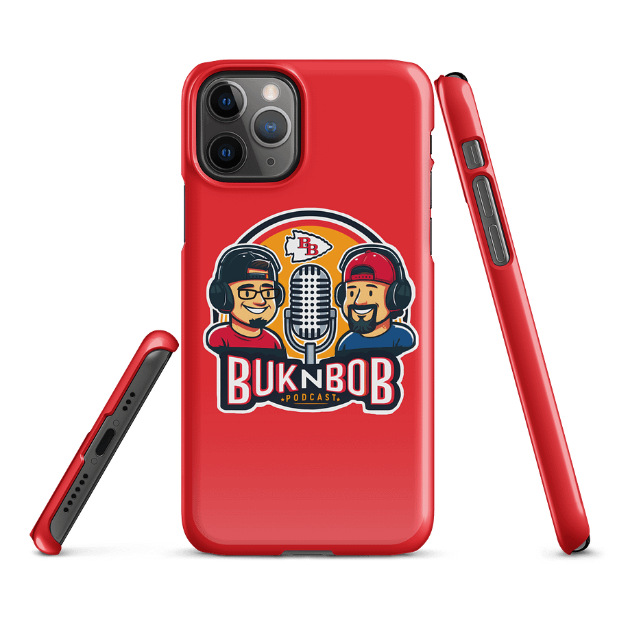 Buk N Bob Podcast Logo iPhone® Snap Case product image (3)