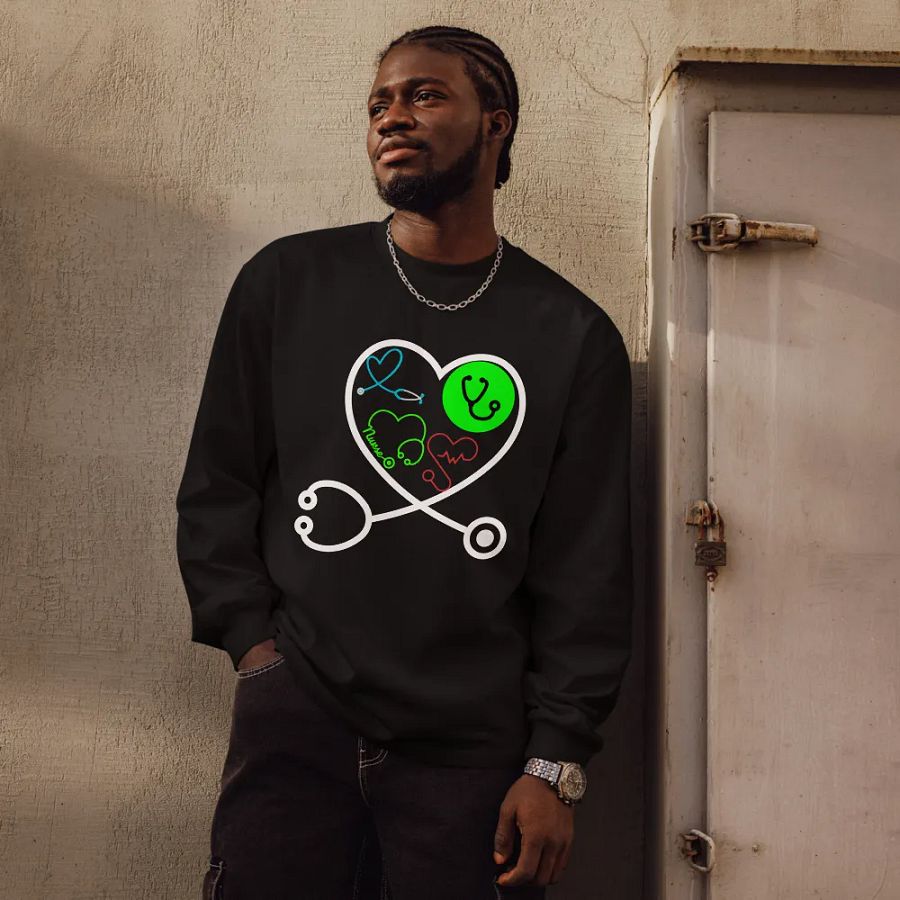 Heartbeat Harmony Stethoscope Shirt product image (14)