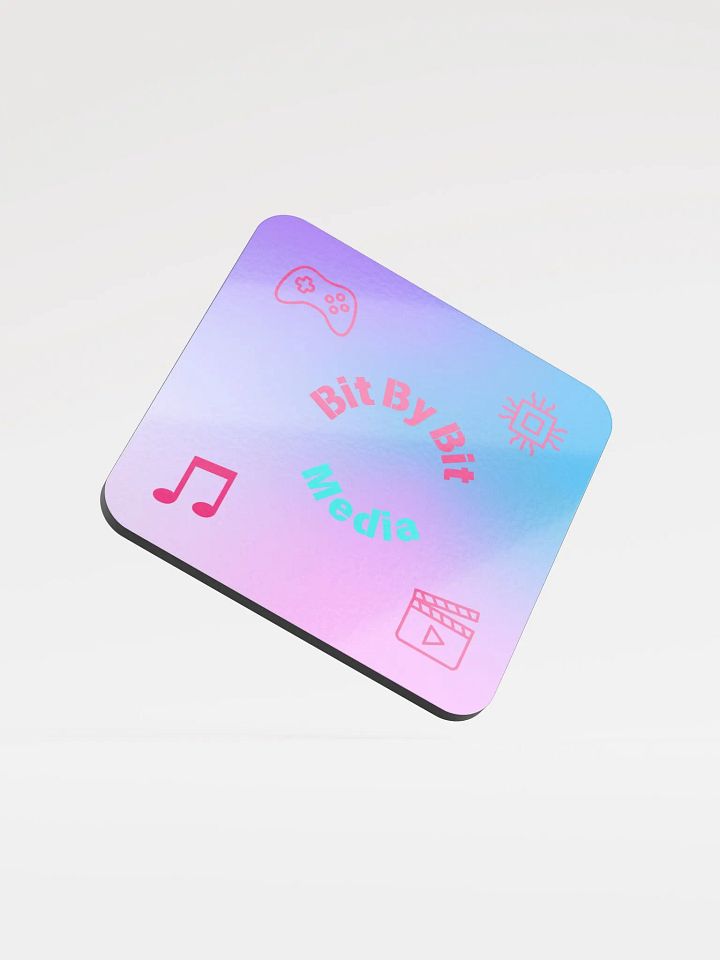 Bit By Bit Media Retro Color Scheme coaster product image (1)