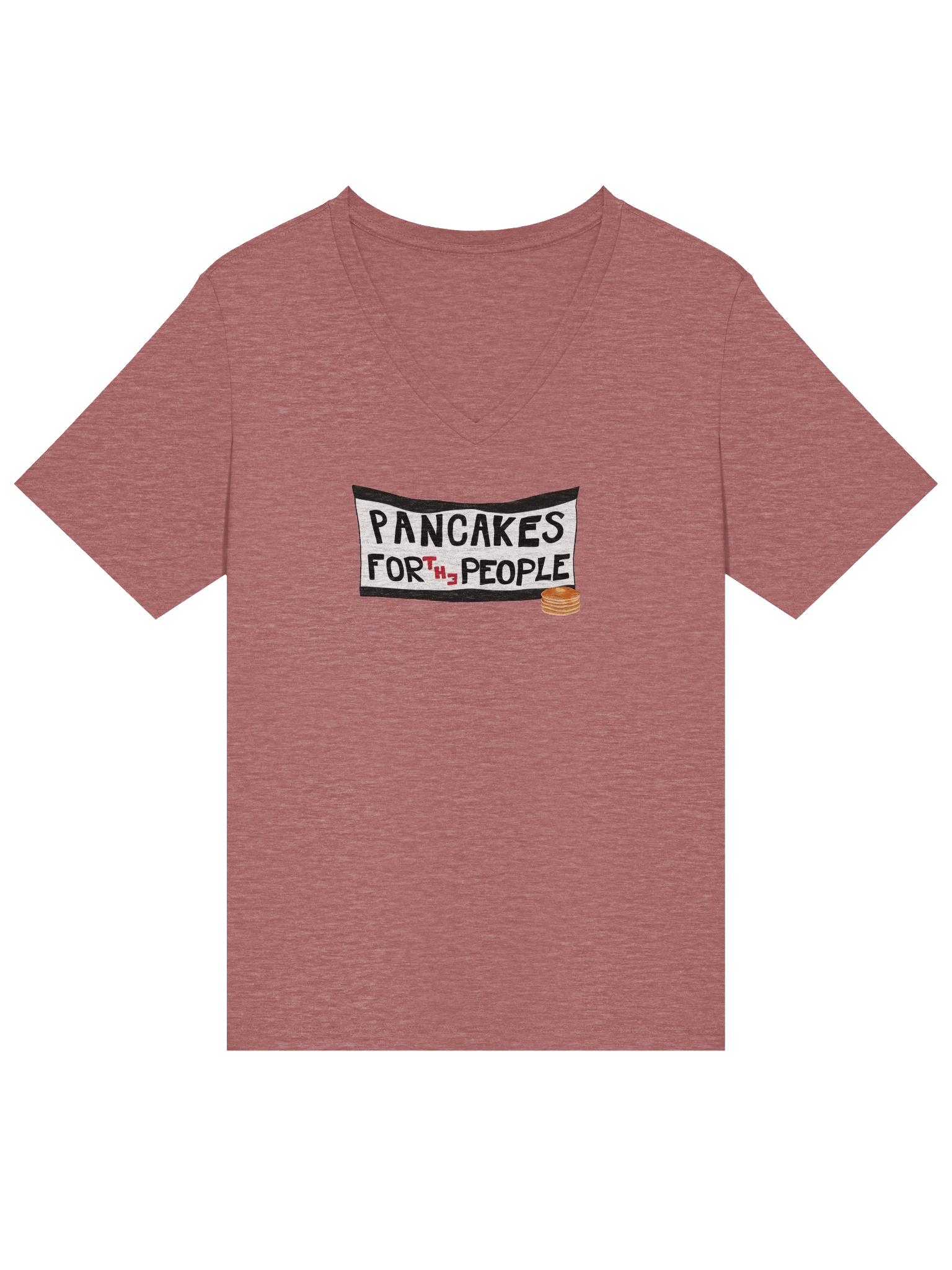 Pancakes V-neck product image (23)