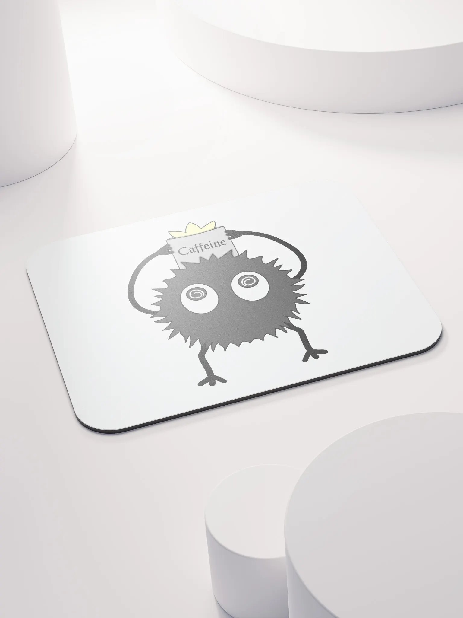 Caffeine Addicted Sootball | Mouse Pad product image (4)
