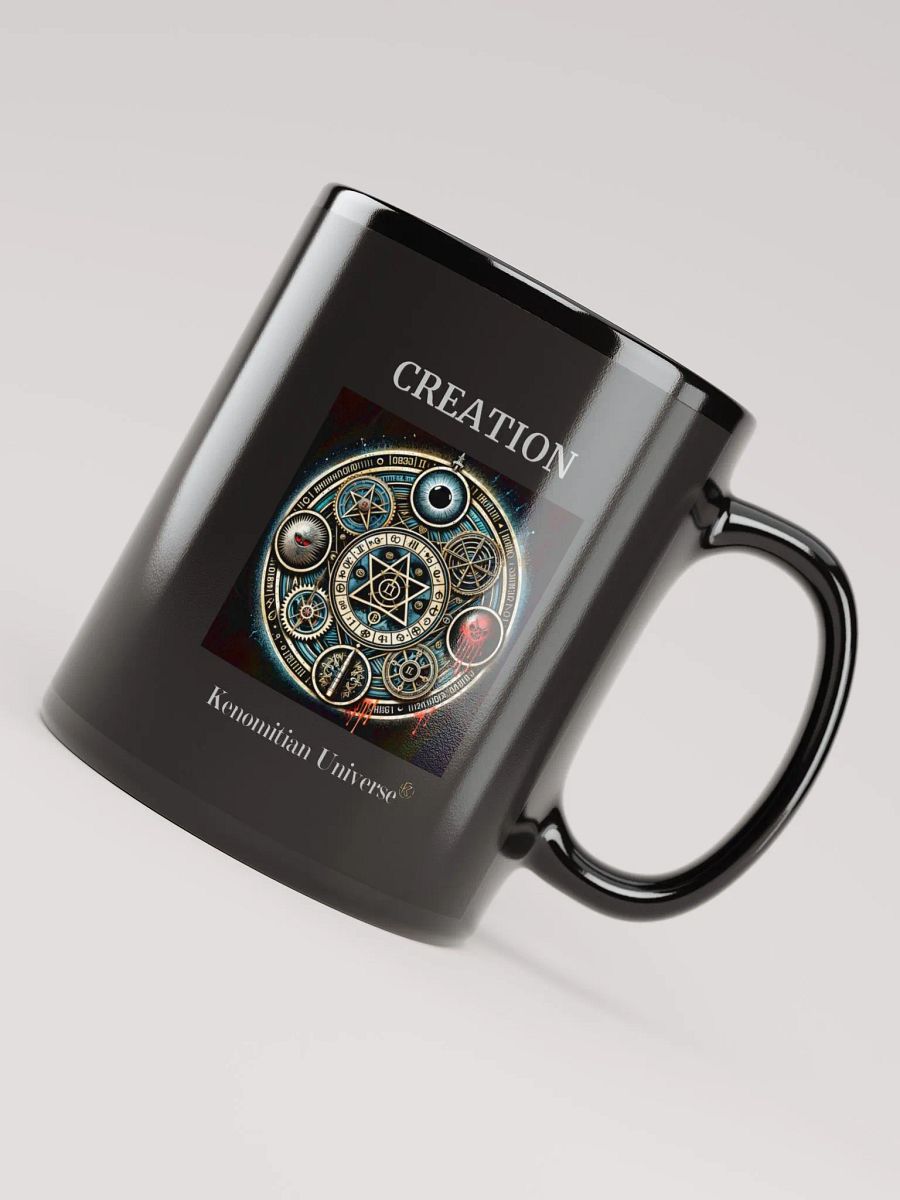 Creation | Black Glossy Mug product image (5)