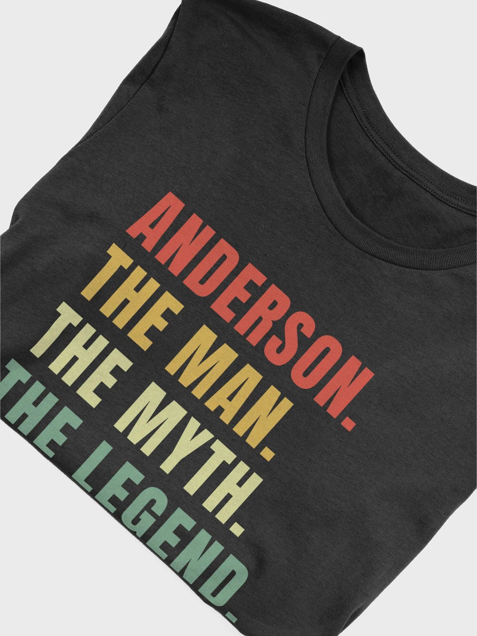 Anderson Man, Myth, Legend - Unisex T-shirt Bella Canvas 3001 product image (15)