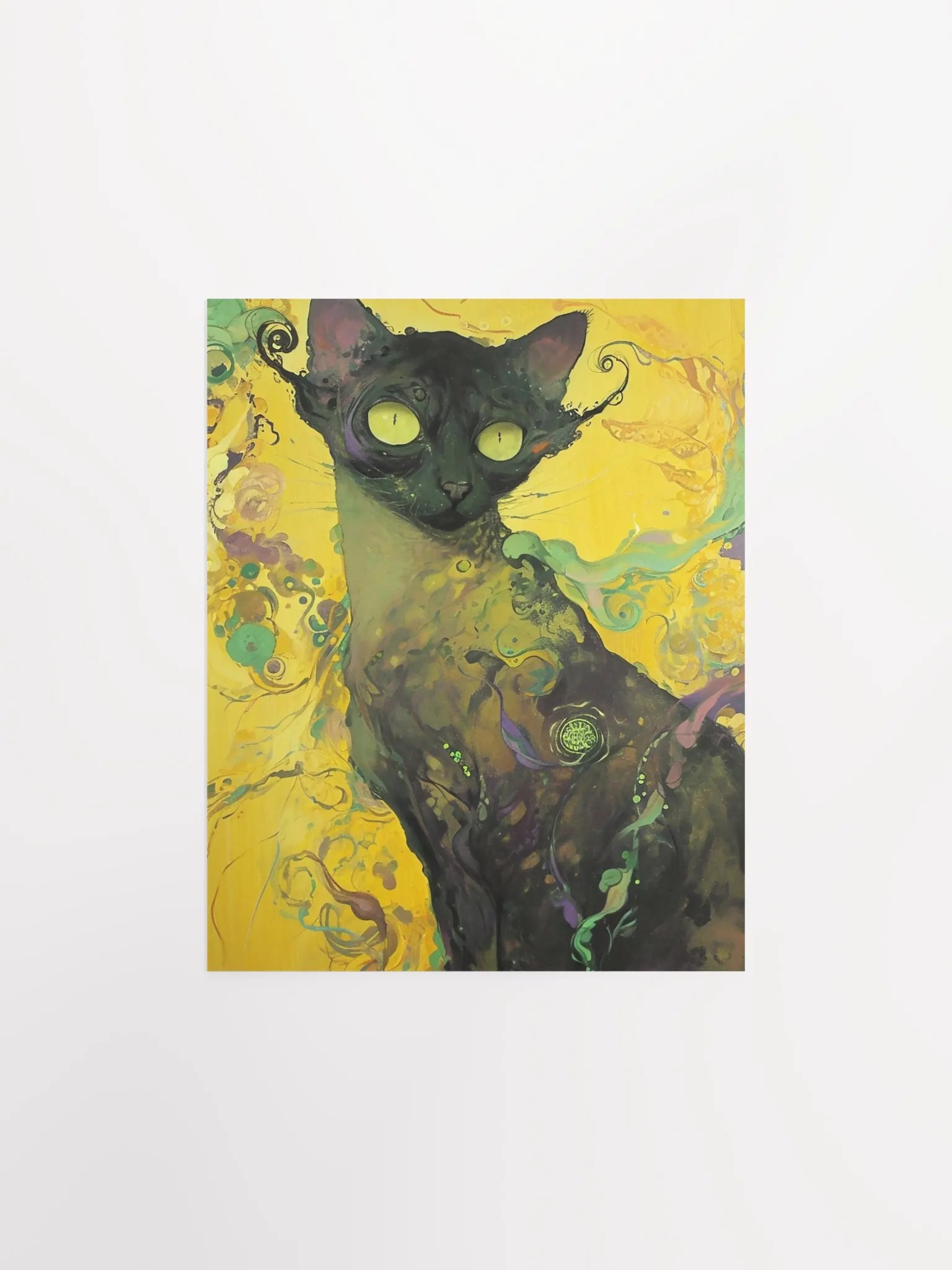 Psychedelic Cat Eyes Poster product image (1)
