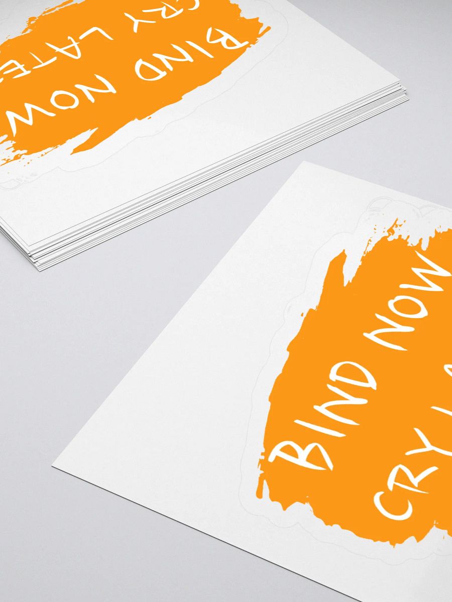 Bind Now Cry Later Sticker product image (12)