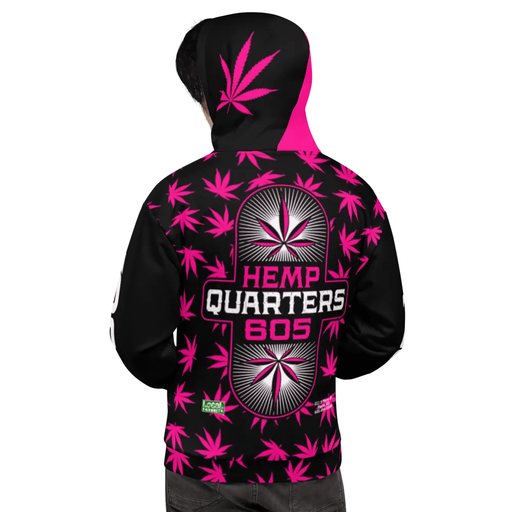 Copy of HempQuarters Pink Hoodie product image (3)