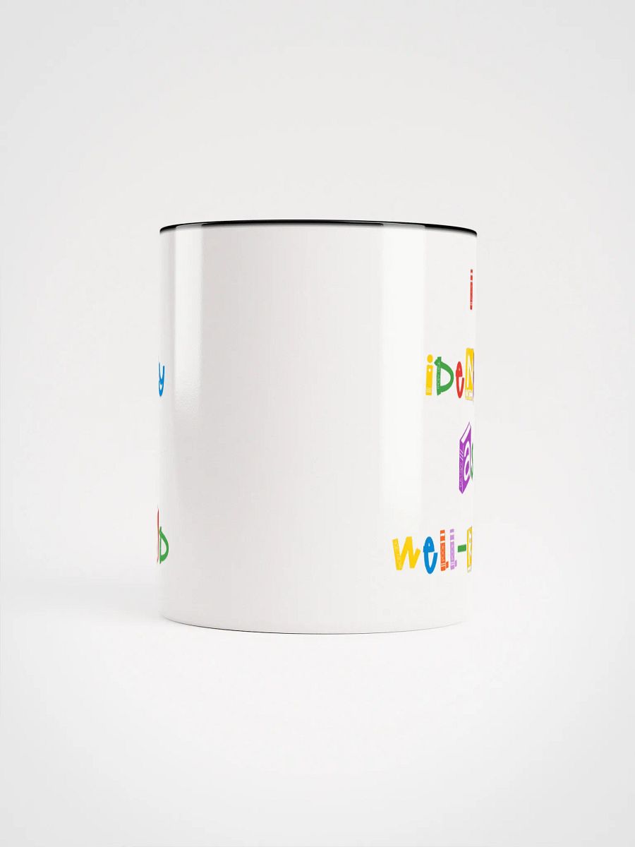 I Identify As Well-Read Accent Mug product image (10)
