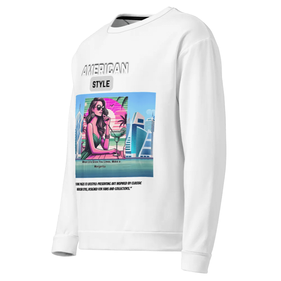Urban Sunset Margarita All-Over Sweatshirt product image (3)