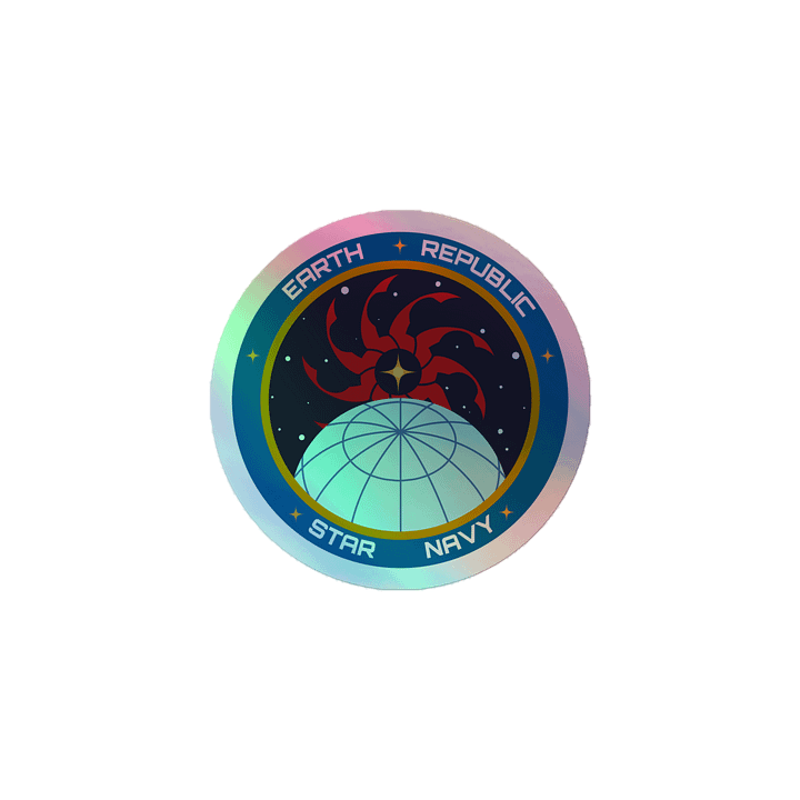 Starship Valkyrie ERSN Logo Holographic Sticker product image (1)