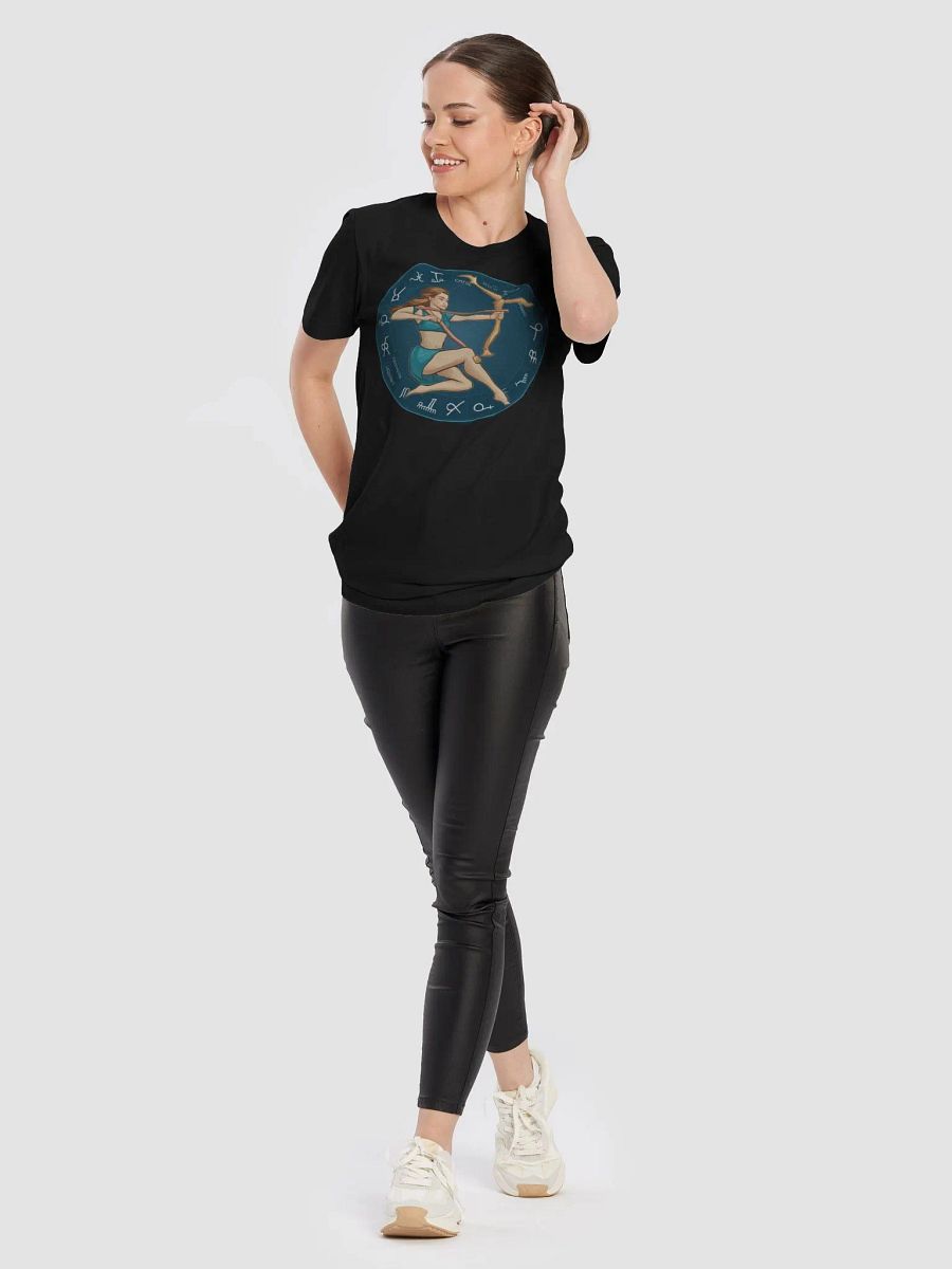 Sagittarius Zodiac Unisex Supersoft T-Shirt with Celestial Design product image (2)