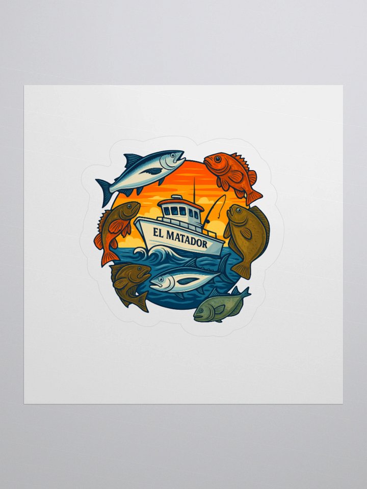 Fishy sticker product image (1)