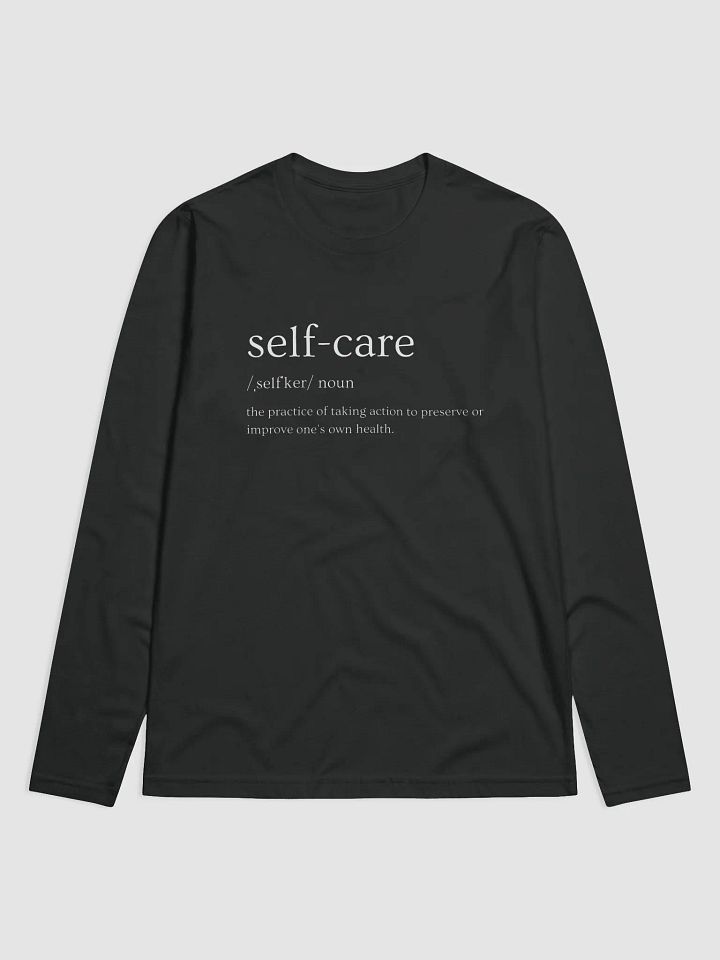 Self-Care Long Sleeve Shirt product image (1)