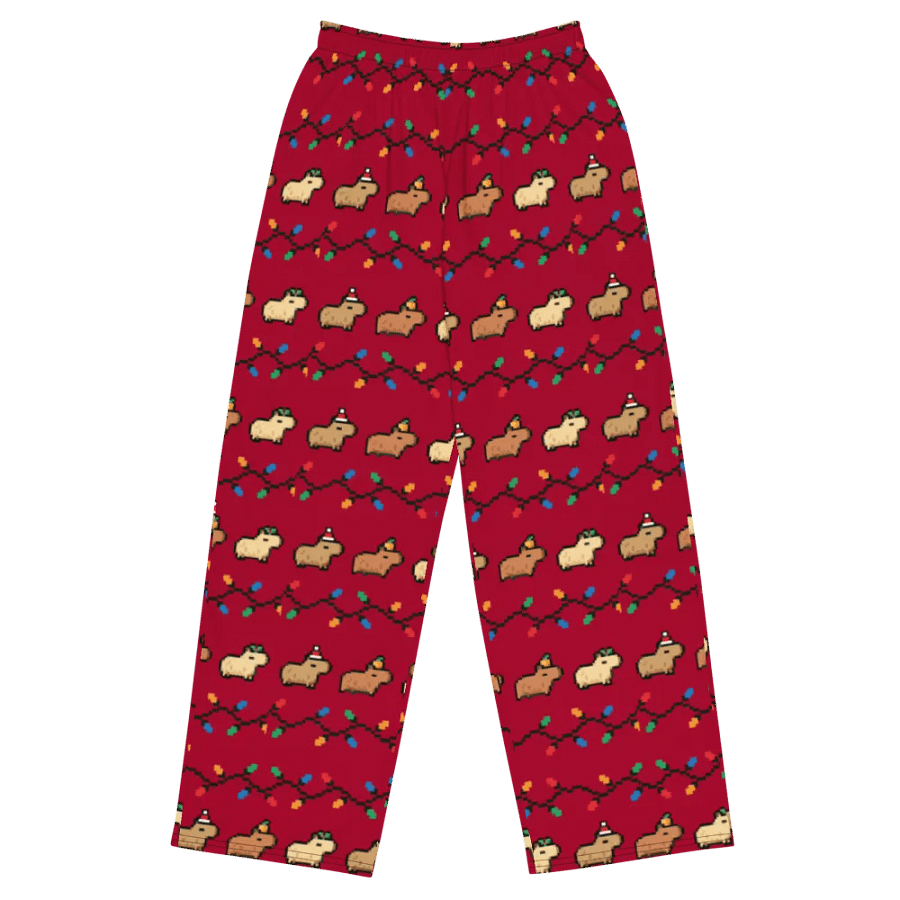 Capy Holidays Pajama Bottoms product image (1)