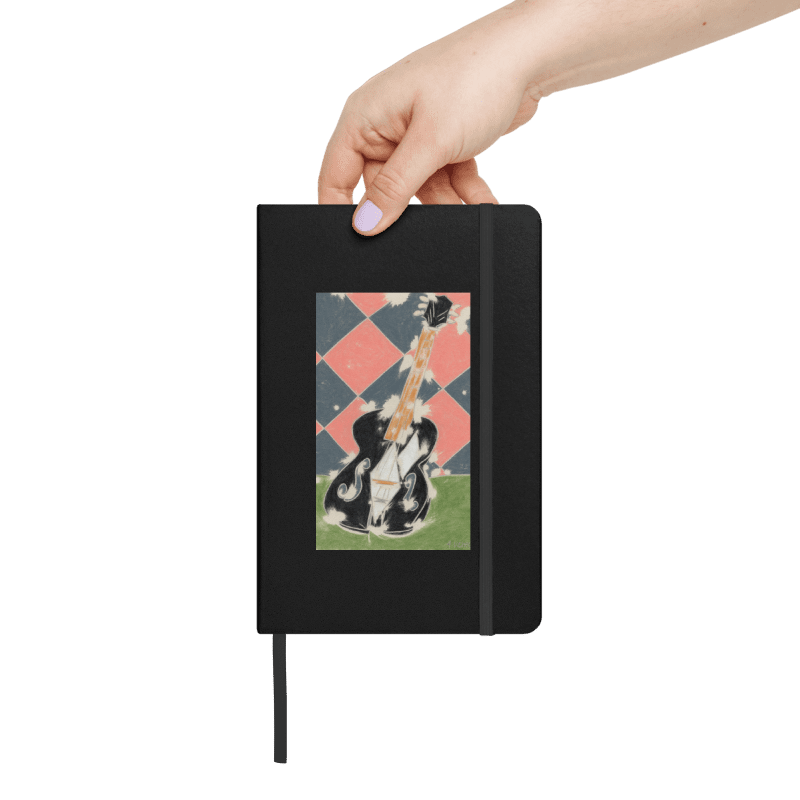 Renee's Guitar Hardcover Bound Notebook | JournalBook® product image (4)