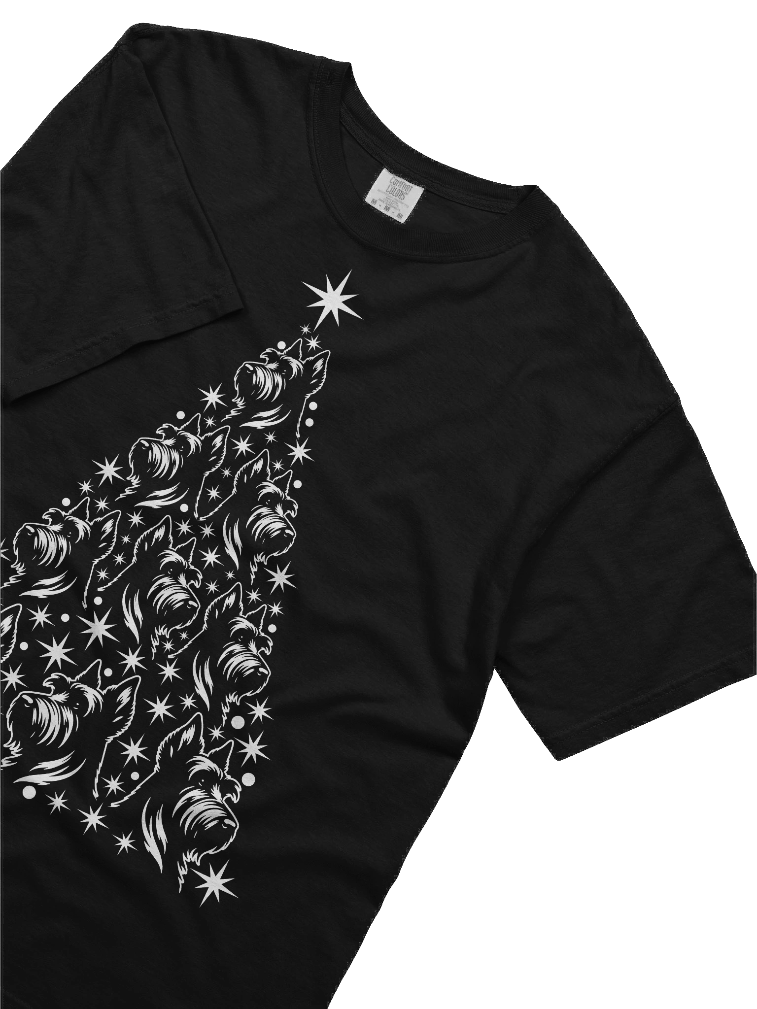 Scottish Terrier Christmas Tree T-Shirt product image (7)